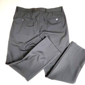 Lauren Ralph Lauren Black Label Dress Pants Black Flat Front Womens P34W x 30L